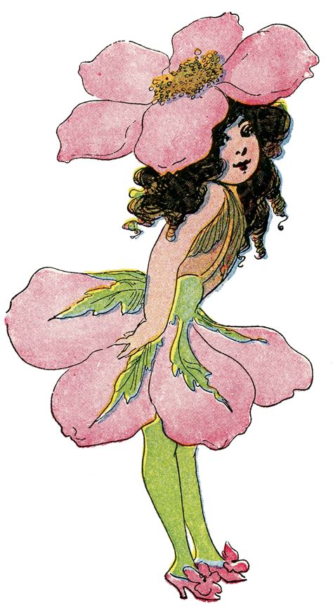 21 Flower Fairy Clipart The Graphics Fairy