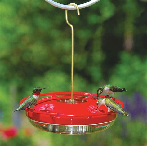 Aspects Hummzinger Highview Hanging Hummingbird Feeder 12 Oz Red