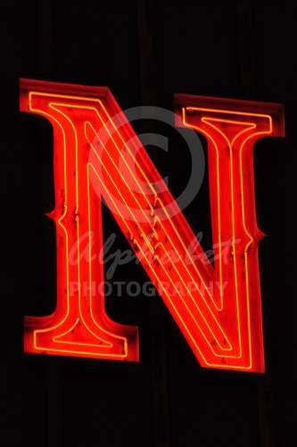 Letter N N042 Alphabet Photography