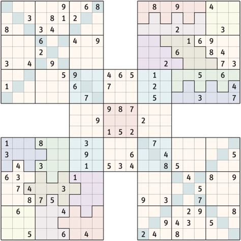 Die vorteile sudoku sehr schwer online zu spielen liegen auf der hand. Samurai-Sudoku schwer 20 - Rätsel & Sudoku - derStandard ...