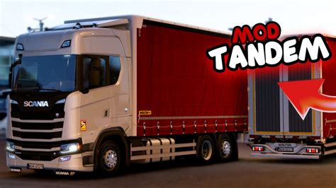 Tandem Wielton Scania RJL NG ETS 2 Mods 1 45 YouTube