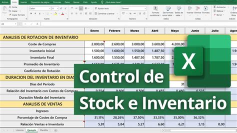 Control De Stock E Inventario Para Almac N Plantilla Excel Gratis Youtube