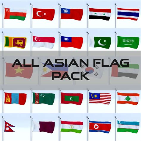 Asian Flags Carinewbi