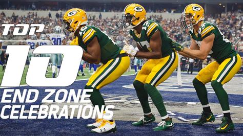Top 10 End Zone Celebrations Of 2017 Nfl Films Youtube