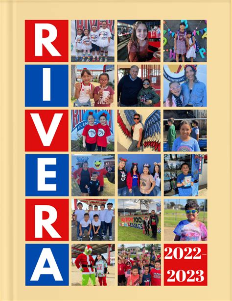 2022 2023 Yearbook Rivera Elementary Pto Eagle Store