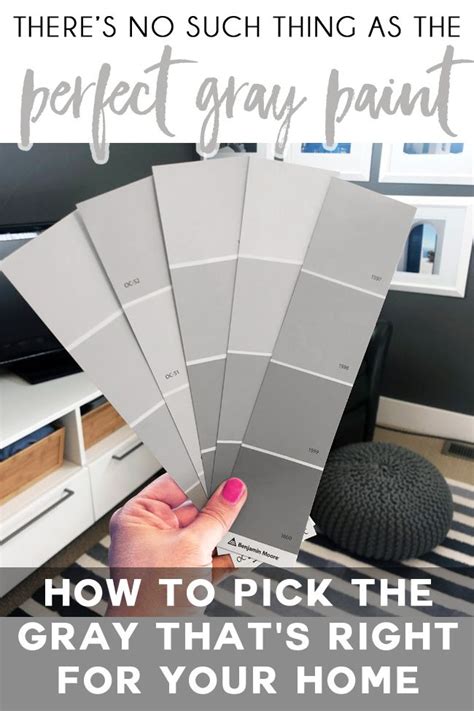 How To Choose The Perfect Gray Paint For Your Home Perfect Grey Paint