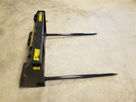 Skid Steer Hay Bale Spears For Sale Stinger Attachments