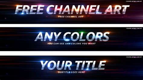 Create Your Own Channel Art Youtube