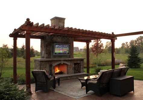 Rustic Outdoor Living Room Ground One