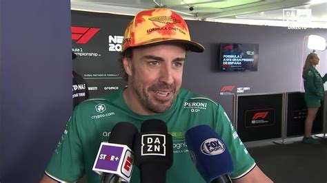 Fernando Alonso Explica Qué Paso En La Carrera De Barcelona Con El Ritmo De Su Aston Martin