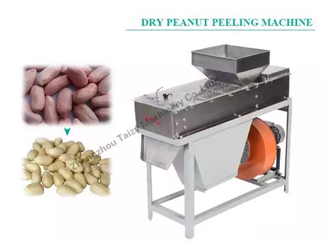 Dry Peanut Peeling Machine