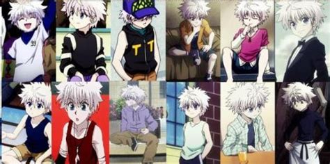 Killuas Outfits Throughout The Anime Which One Is Hunter X Hunter