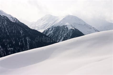 Snowy Mountain Landscape Stock Photo Image Of Peak Nature 12793690