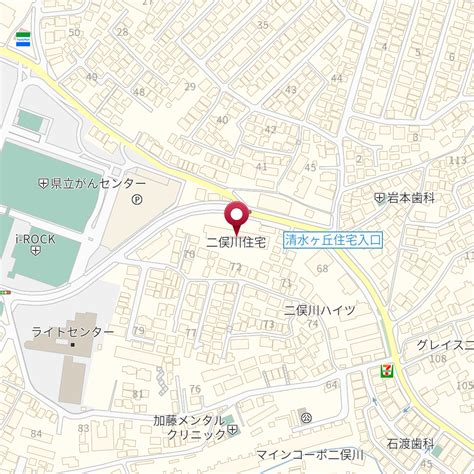 神奈川県横浜市旭区二俣川1－69－2 の地図 Mapfan