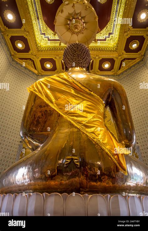 The Golden Buddha Or Wat Traimit In Bangkok Thailand This Is The