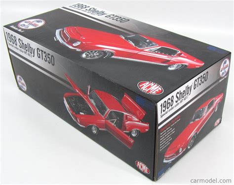 Acme Models 1801808 Scale 118 Ford Usa Mustang Shelby Gt350 Coupe