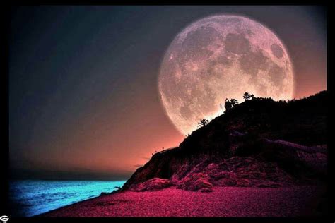 Beautiful Moon Red Moon Pink Moon Beautiful Moon Beautiful Images