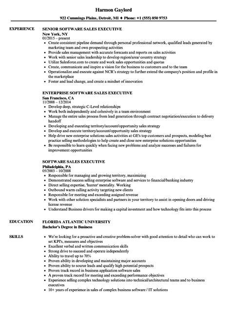 Resume templates find the perfect resume template. Software Sales Executive Resume Samples | Velvet Jobs