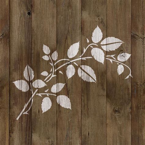 Vine Stencil Reusable Leaf Stencil For Nature Decor Floral Etsyde