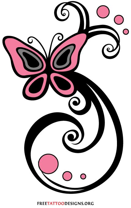 Butterfly Swirl Designs Clipart Best