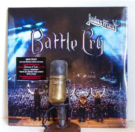 Judas Priest Live Battle Cry 2016 Rare Limited Edition Album Drop