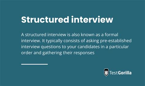 Conduct A Structured Interview With This Interview Guide Template Tg