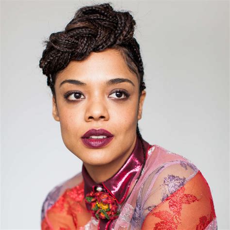 Tessa Thompson On Race Hollywood And Her Impending Stardom Tessa Thompson Cool Hairstyles
