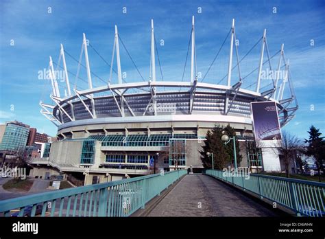 Bc Place Stadium Vancouver Bc British Columbia Canada New