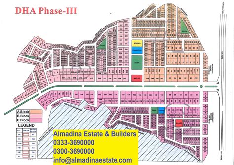 Dha Islamabad Maps Dha Phase 1 5 Islamabad Maps
