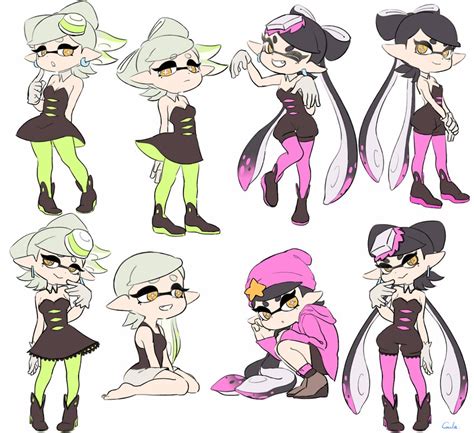 Callie And Marie Splatoon And More Drawn By Coula Cat Danbooru