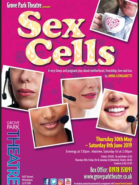 Sex Cells At Grove Park Theatre