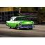 1956 Chevy Bel Air Cars Classic Green Modified Wallpapers HD 