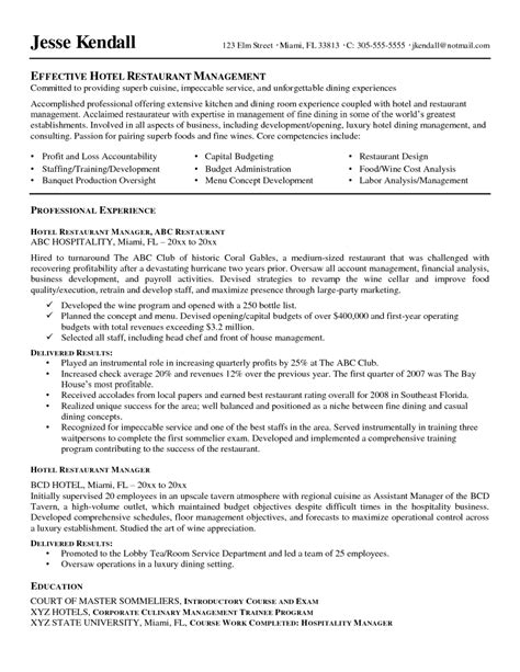 Administrative assistant with over 5 years of experience managing business office functions and providing executive level support to principals and. 14 Sample Restaurant Manager Resume - SampleBusinessResume.com : SampleBusinessResume.com