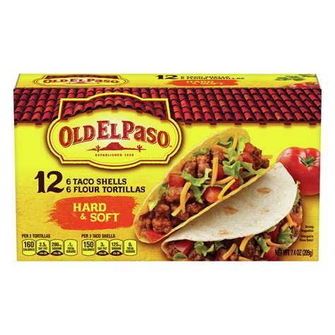 Save On Old El Paso Hard And Soft Taco Shells 12 Ct Order Online