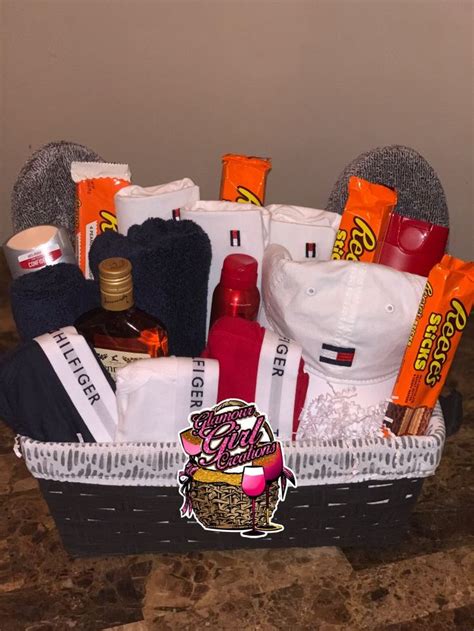 Arrange an experience as a gift. Image of Small Tommy Hilfiger basket | Cute boyfriend ...