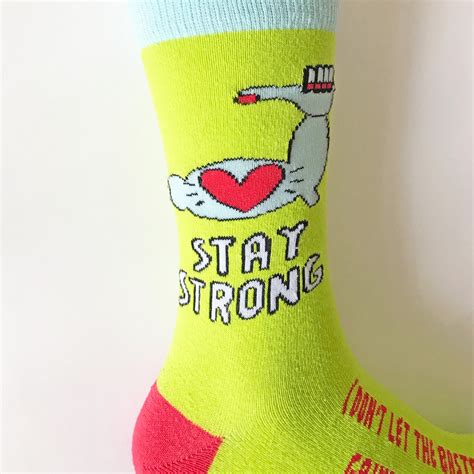 Stay Strong Socks Angela Chick