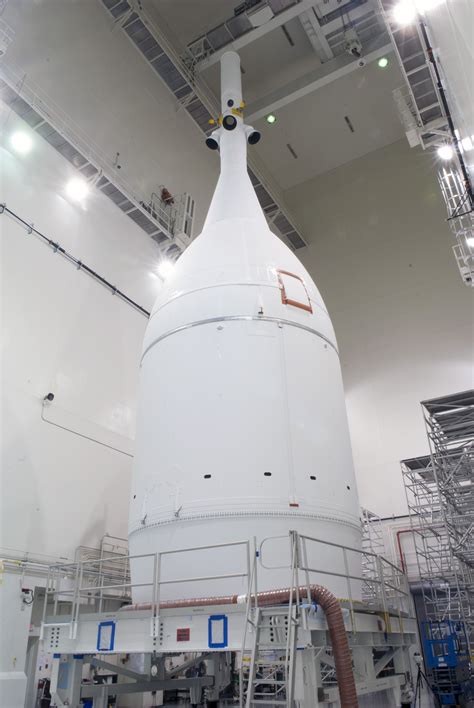 Nasas Orion Spacecraft Set To Roll Out To Launch Pad For Its First