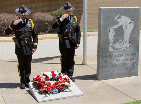 Police Memorial Service Planned For Wednesday City Of Bartlesville