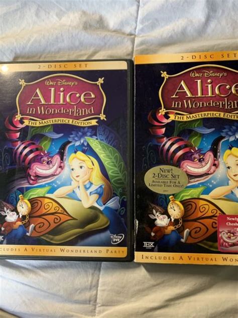 Alice In Wonderland Dvd 2004 2 Disc Set The Masterpiece Edition Ebay