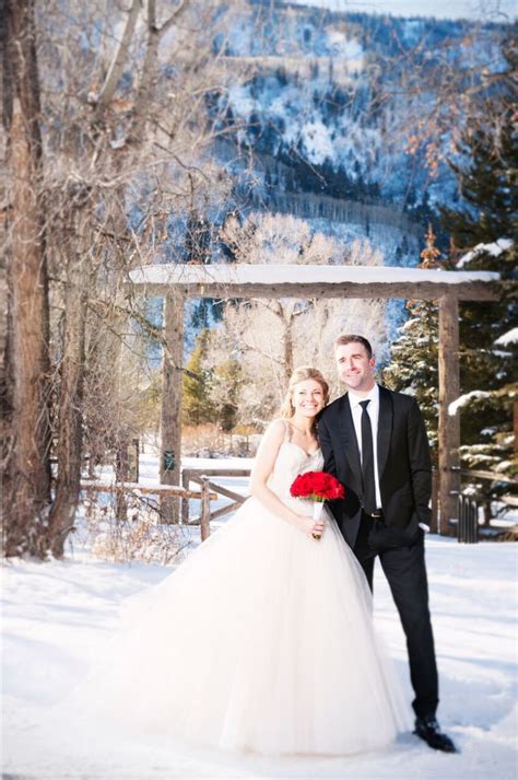 A White Winter Wedding In Aspen — Gold Leaf Events