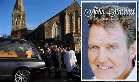Lord Levy Leads Tributes To Alvin Stardust At His Funeral Celebrity
