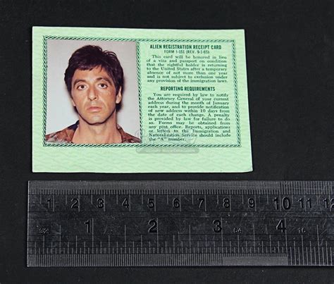 Gives you official immigration status in the united also known as the green card lottery, the dv program makes a limited number of immigrant visas. SCARFACE (1983) - Tony Montana's (Al Pacino) Green Card ...