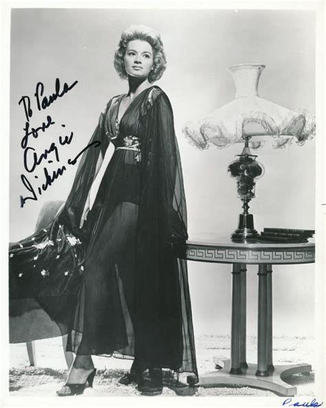 Angie Dickenson Signed And Inscribed Vintage 8x10 Photo Psa