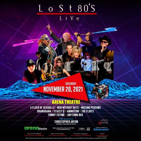 Bandsintown Lost 80 S Live Tickets Arena Theatre Nov 20 2021