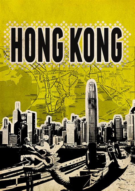 Hong Kong Travel Poster Hong Kong Vintage Airline Posters Vintage