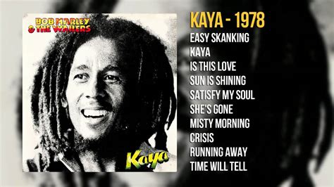 His father was a jamaican of english descent. Bob Marley Kaya - 1978 - YouTube