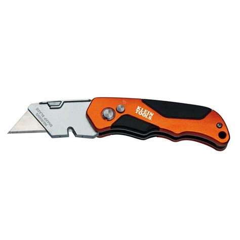 Klein Tools Folding Utility Knife 44131 The Home Depot