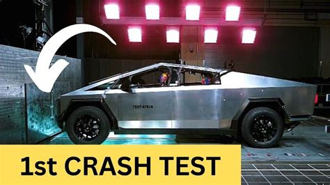 Tesla Releases The First Cybertruck Crash Test Video But Keeps The