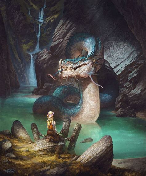 The Basilisk From The Plague Of Dragons Series Justin Gerard On