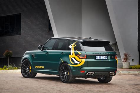Springboks Get Custom Range Rover Sport Svr Built By Jaguar Land Rover Svo